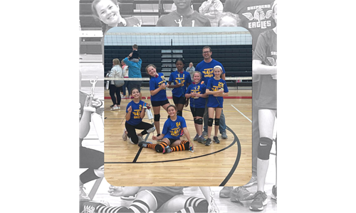 2022 5/6th Grade Girls Volleyball Champions!