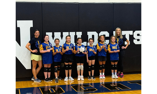 3rd & 4th Grade Girls Volleyball Champs 2025!