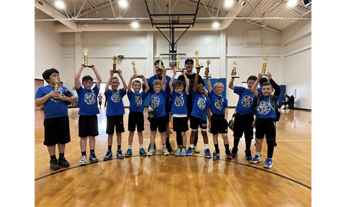3rd Grade Boys Basketball Champs 2026!